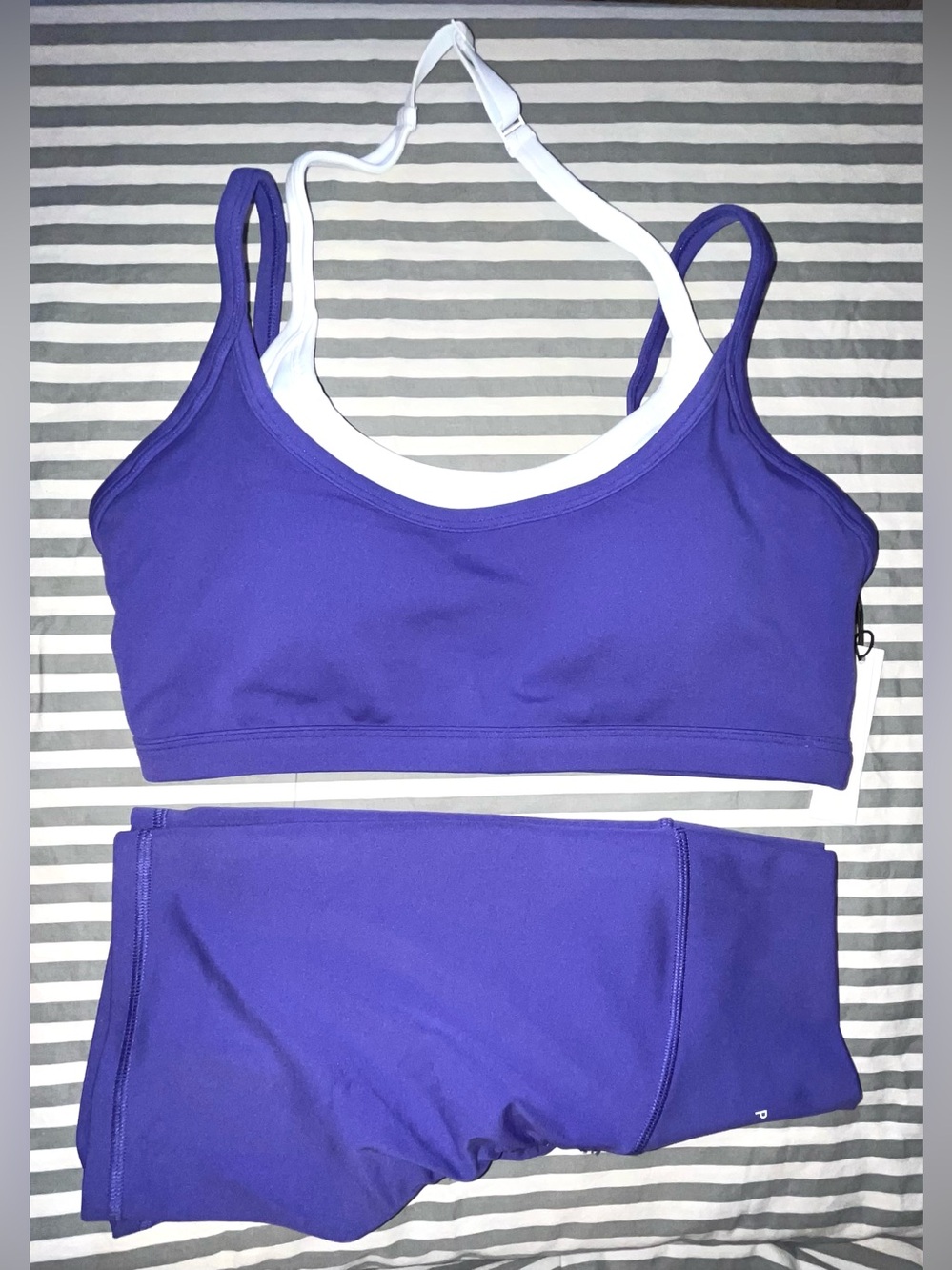 Paragon Reluna Mid-Rise Sculptseam Plus Short 5" + Double-Layer Sports Bra M